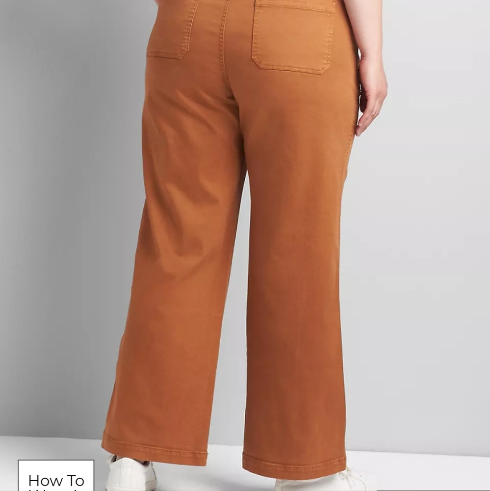 Lane bryant wide leg pant